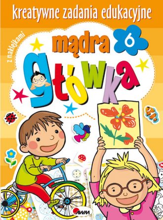 Mądra główka 6. Kreatywne zadania - okładka książki