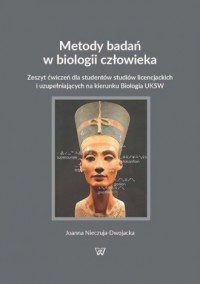 Metody badań w biologii człowieka - okładka książki
