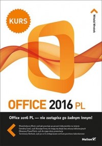 Office 2016 PL. Kurs - okładka książki
