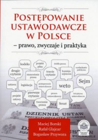 Postępowanie ustawodawcze w Polsce - okładka książki