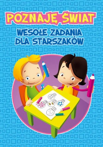 Poznaję świat. Wesołe zadania dla - okładka książki