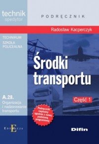 Środki transportu A.28 cz. 1 - okładka podręcznika