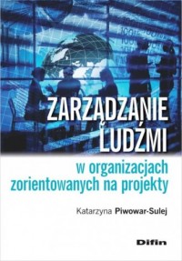 Zarządzanie ludźmi w organizacjach - okładka książki