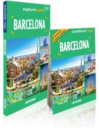 Barcelona explore! Guide light - okładka książki