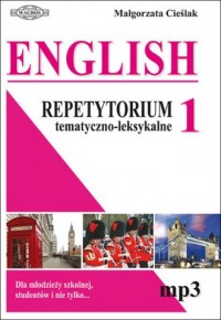 English. Repetytorium tematyczno-leksykalne. - okładka podręcznika