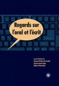 Regards sur loral et lécrit - okładka książki