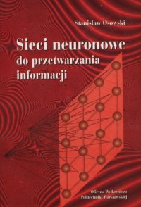 Sieci neuronowe do przetwarzania - okładka książki