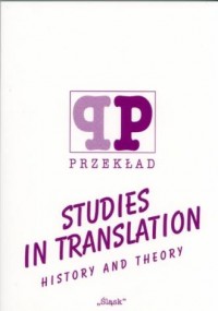 Studies in translation. History - okładka książki