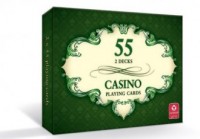 Casino (karty do gry 2 x 55 listków) - zdjęcie zabawki, gry