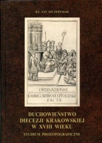 Duchowieństwo diecezji krakowskiej - okładka książki