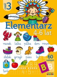 Elementarz cz. 3 (4-6 lat) - okładka książki
