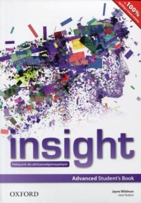 Insight. Advanced Students Book. - okładka podręcznika