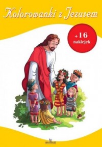 Kolorowanki z Jezusem - okładka książki