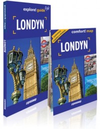 Londyn explore! Guide light - okładka książki
