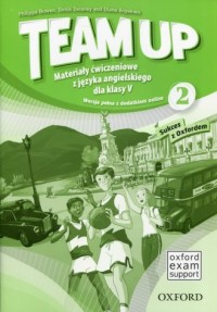 Team Up 2. Materiały ćwiczeniowe - okładka podręcznika