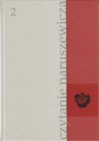 Czytanie Naruszewicza 2 - okładka książki