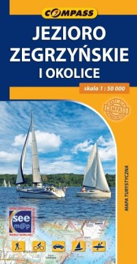 Jezioro Zegrzyńskie i okolice mapa - okładka książki