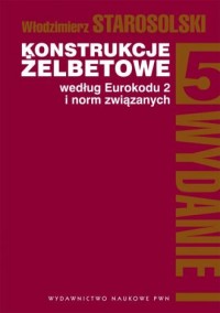 Konstrukcje żelbetowe według Eurokodu - okładka książki