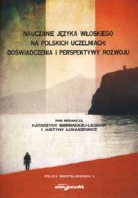 Nauczanie języka włoskiego na polskich - okładka książki