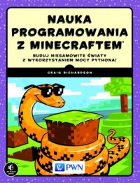 Nauka programowania z Minecraftem - okładka książki