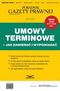 Poradnik Gazety Prawnej. Umowy - okładka książki