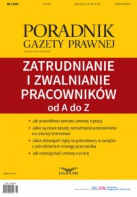 Poradnik Gazety Prawnej nr 2/2016. - okładka książki