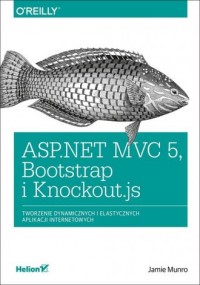 ASP.NET MVC 5 Bootstrap i Knockout.js. - okładka książki