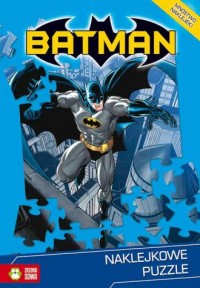 Batman. Naklejkowe puzzle  - okładka książki