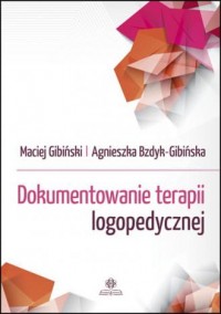 Dokumentowanie terapii logopedycznej - okładka książki