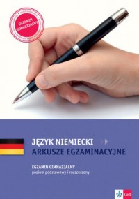 Język niemiecki. Arkusze egzaminacyjne. - okładka podręcznika