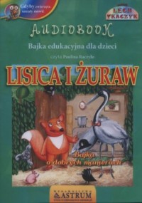 Lisica i żuraw - pudełko audiobooku