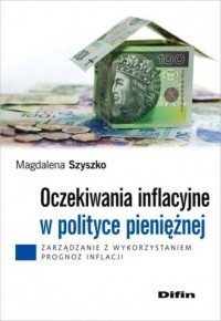 Oczekiwania inflacyjne w polityce - okładka książki