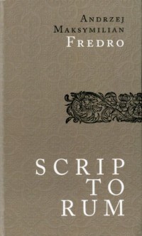 Scriptorum - okładka książki