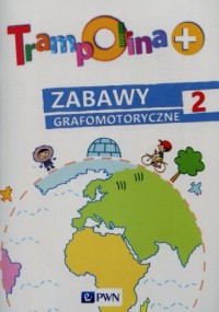 Trampolina + Zabawy grafomotoryczne - okładka podręcznika