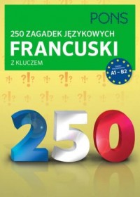 250 zagadek językowych. Francuski - okładka podręcznika