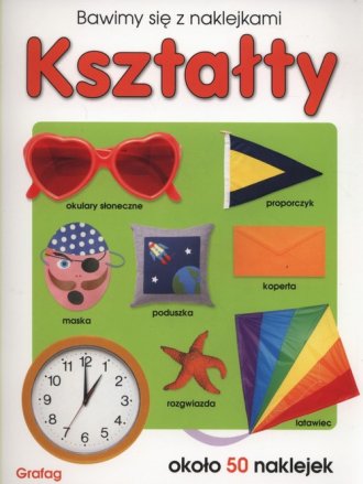 Bawimy się z naklejkami. Kształty - okładka podręcznika