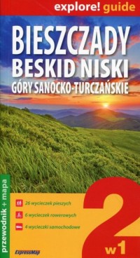 Bieszczady, Beskid Niski, Góry - okładka książki