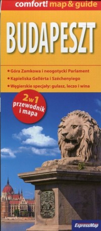Budapeszt 2 w 1. Przewodnik i mapa - okładka książki
