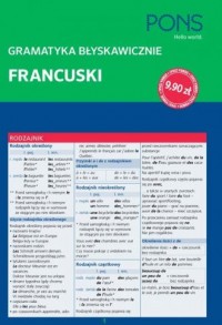 Gramatyka błyskawicznie. Francuski - okładka podręcznika