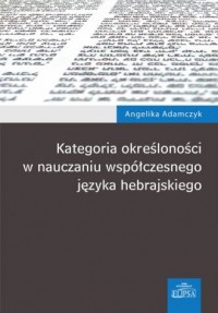 Kategoria określoności w nauczaniu - okładka książki