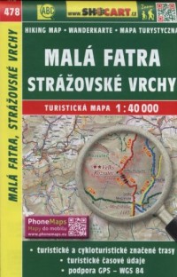 Mala Fatra. Strazovske Vrchy (skala - okładka książki