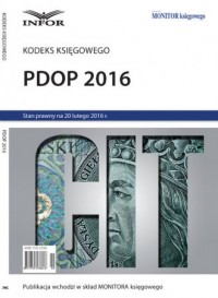 PDOP 2016. Kodeks Księgowego - okładka książki