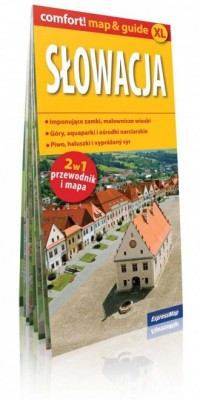 Słowacja 2 w 1. Przewodnik i mapa - okładka książki