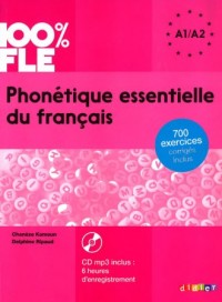 100% FLE Phonétique essentielle - okładka podręcznika