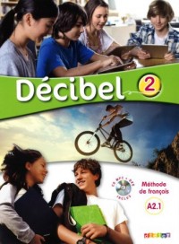 Décibel 2 niv. A2.1. Podręcznik - okładka podręcznika