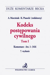 Kodeks postępowania cywilnego. - okładka książki