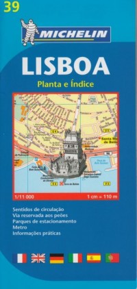 Lisboa (skala 1:11 000) - okładka książki