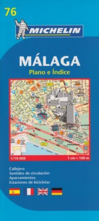 Málaga (skala 1:10 000) - okładka książki