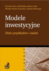 Modele inwestycyjne - zbiór przykładów - okładka książki
