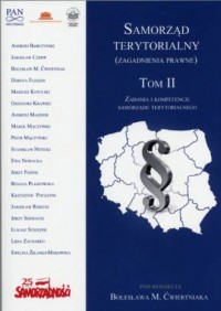 Samorząd terytorialny (zagadnienia - okładka książki